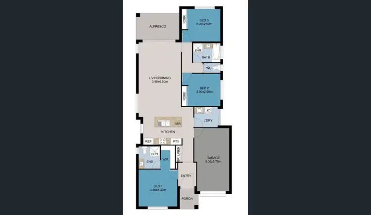 Floorplan of Homely house listing, 8 Driver Street, Palmview QLD 4553