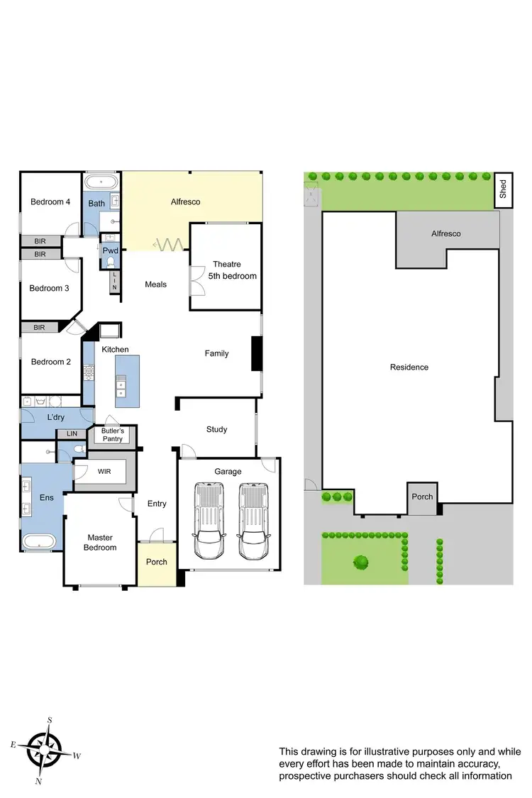 Floorplan of Homely house listing, 17 Olympus Crescent, Cranbourne West VIC 3977