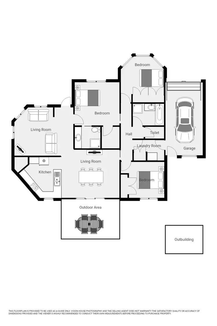 Floorplan of Homely house listing, 28 Belleview Drive, Irymple VIC 3498