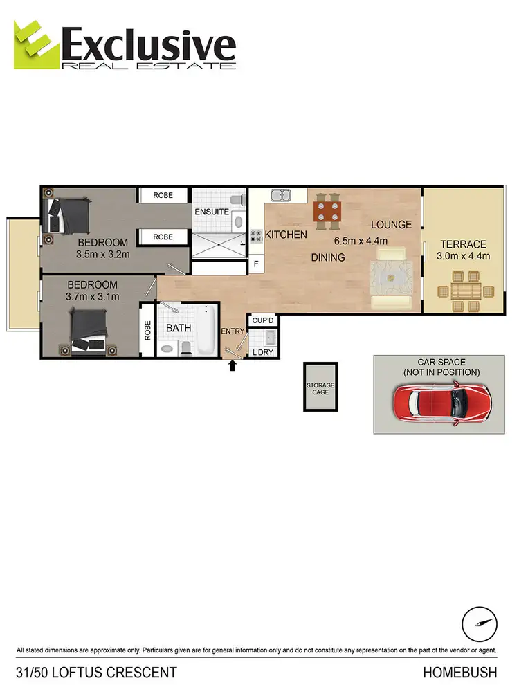 Floorplan of Homely unit listing, 31/50 Loftus Crescent, Homebush NSW 2140