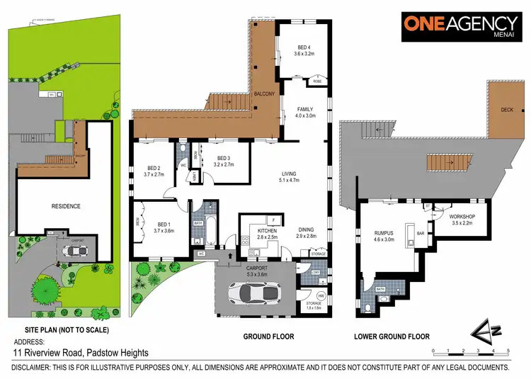 Floorplan of Homely house listing, 11 Riverview Road, Padstow Heights NSW 2211