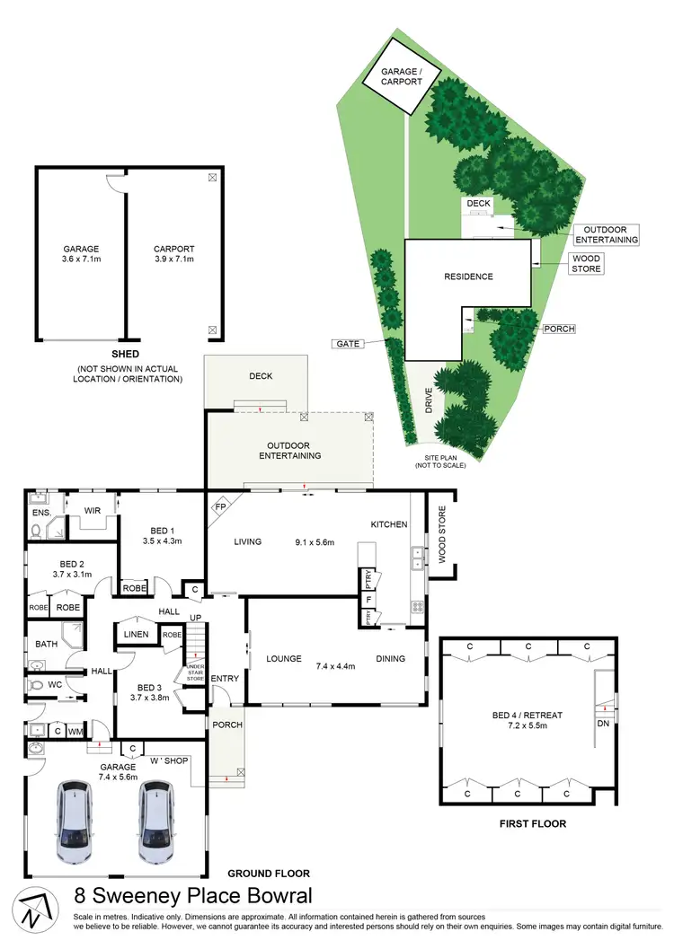 Floorplan of Homely house listing, 8 Sweeney Place, Bowral NSW 2576
