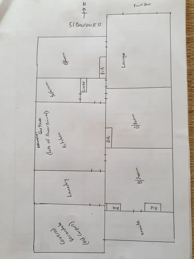 Floorplan of Homely house listing, 51 Balfour Street, South Kalgoorlie WA 6430