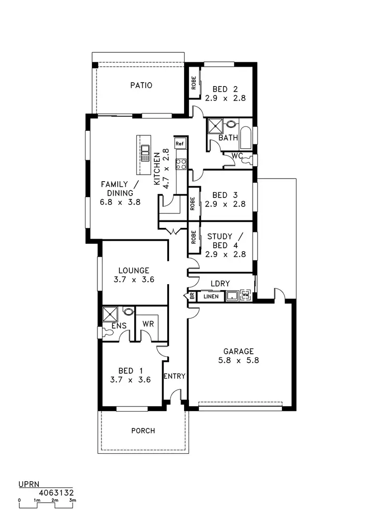 Floorplan of Homely house listing, Address available on request