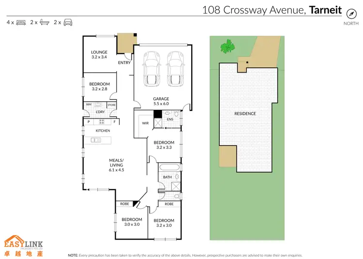 Floorplan of Homely house listing, 108 Crossway Avenue, Tarneit VIC 3029