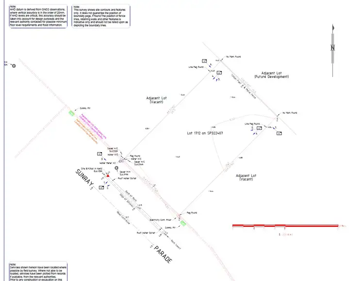 Floorplan of Homely land listing, 25 Sunray Parade, Griffin QLD 4503