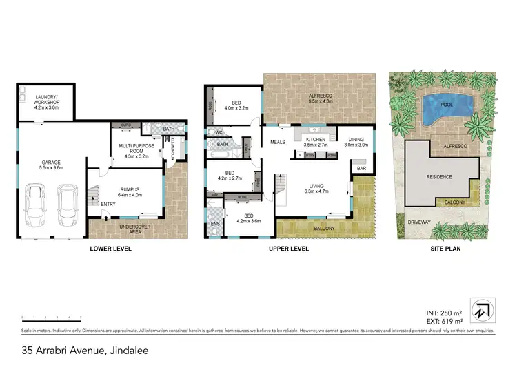Floorplan of Homely house listing, 35 Arrabri Avenue, Jindalee QLD 4074