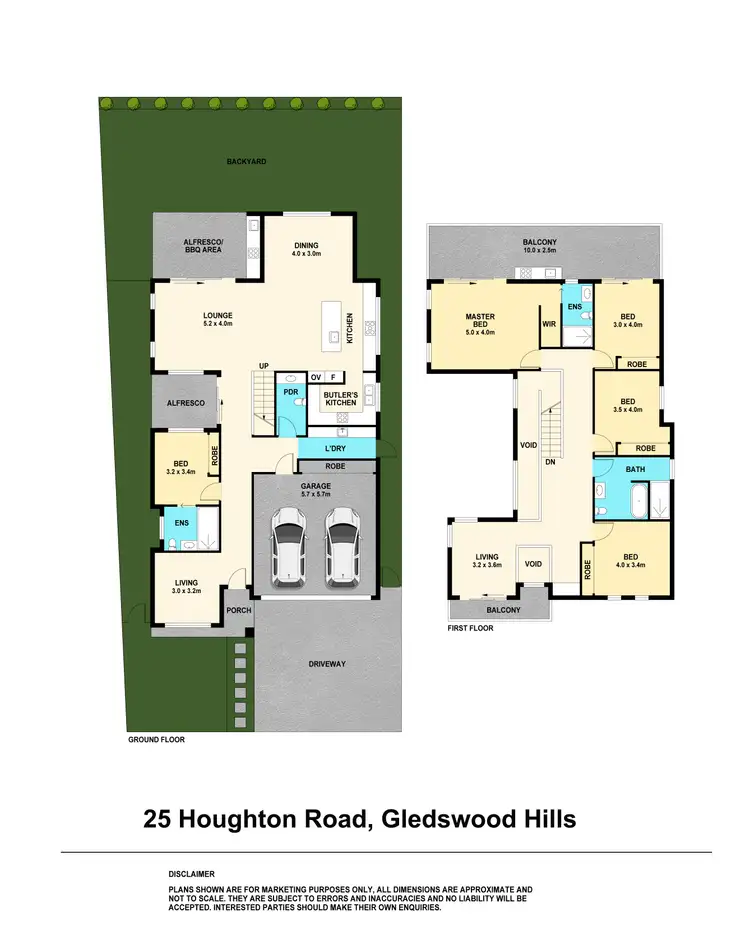 Floorplan of Homely house listing, 25 Houghton Road, Gledswood Hills NSW 2557