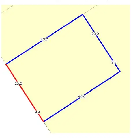 Floorplan of Homely land listing, 5 Codrington Street, Newstead VIC 3462