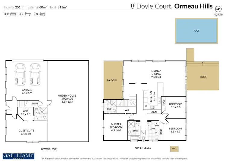 Floorplan of Homely house listing, 8 Doyle Court, Ormeau Hills QLD 4208