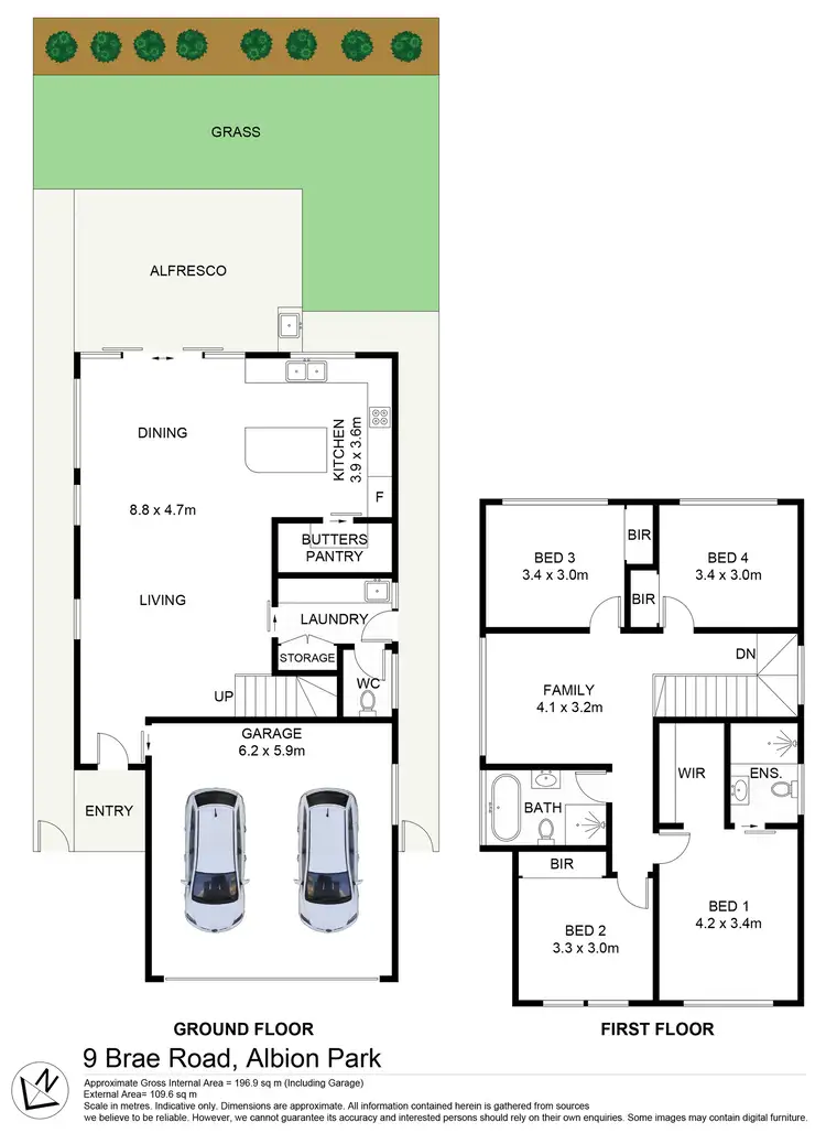 Floorplan of Homely house listing, 9 Brae Road, Albion Park NSW 2527