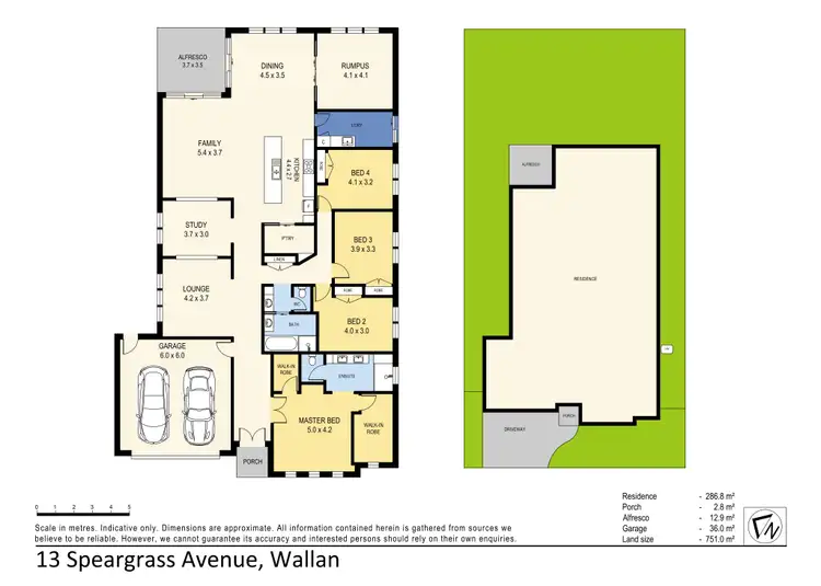 Floorplan of Homely house listing, 13 Speargrass Avenue, Wallan VIC 3756