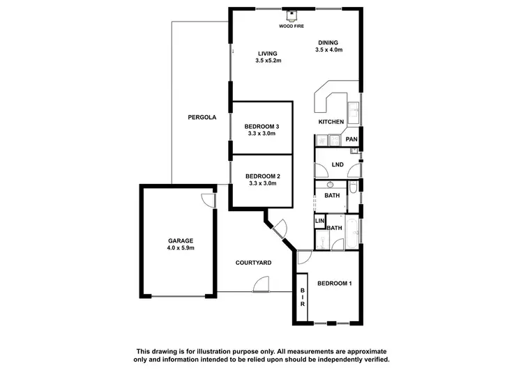 Floorplan of Homely house listing, 28 Hastings Avenue, Mount Gambier SA 5290