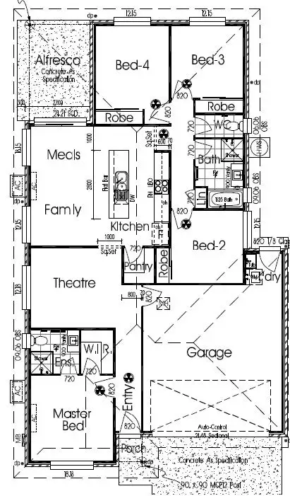Floorplan of Homely house listing, Address available on request