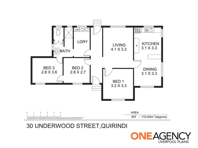 Floorplan of Homely house listing, 30 Underwood Street, Quirindi NSW 2343