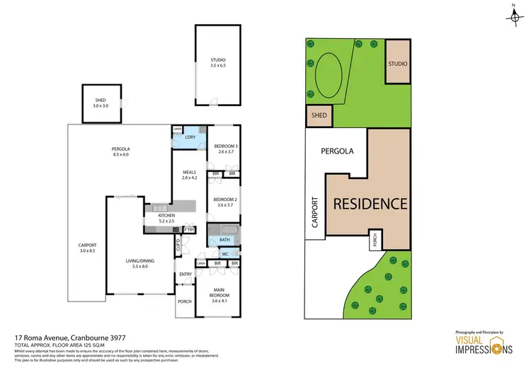 Floorplan of Homely house listing, 17 Roma Avenue, Cranbourne VIC 3977
