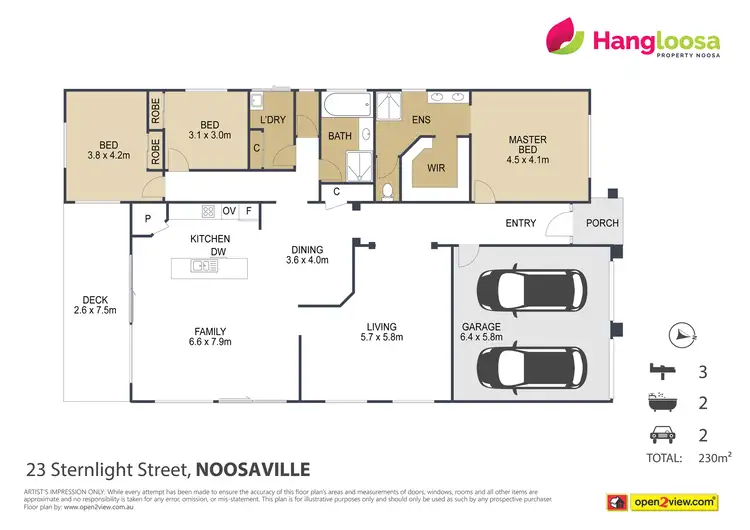 Floorplan of Homely house listing, 23 Sternlight Street, Noosa Waters QLD 4566