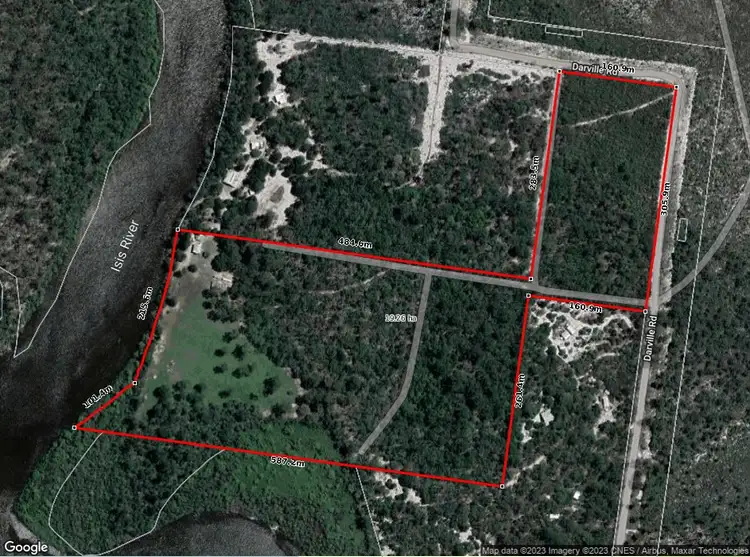 Floorplan of Homely land listing, 122 Darville Road, Woodgate QLD 4660