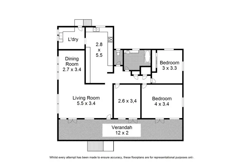 Floorplan of Homely house listing, 16 Dempster Street, Toowong QLD 4066
