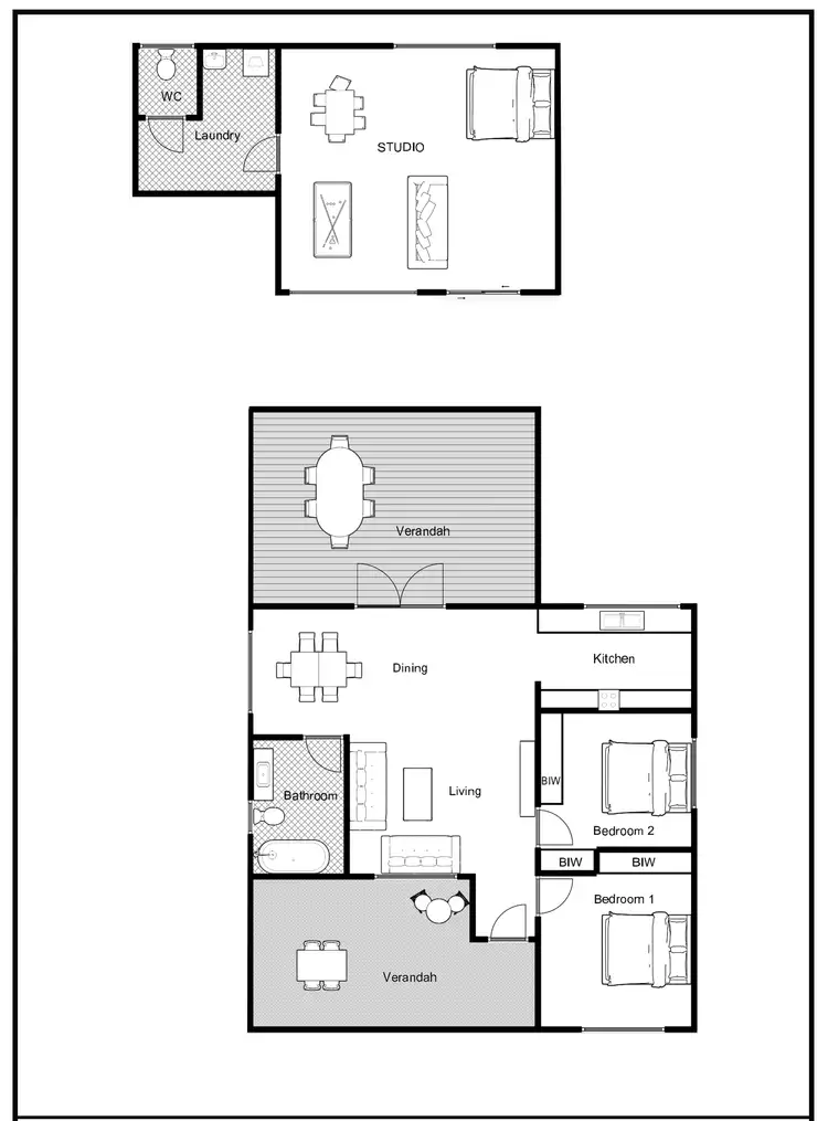 Floorplan of Homely house listing, 66 Quay Road, Callala Beach NSW 2540