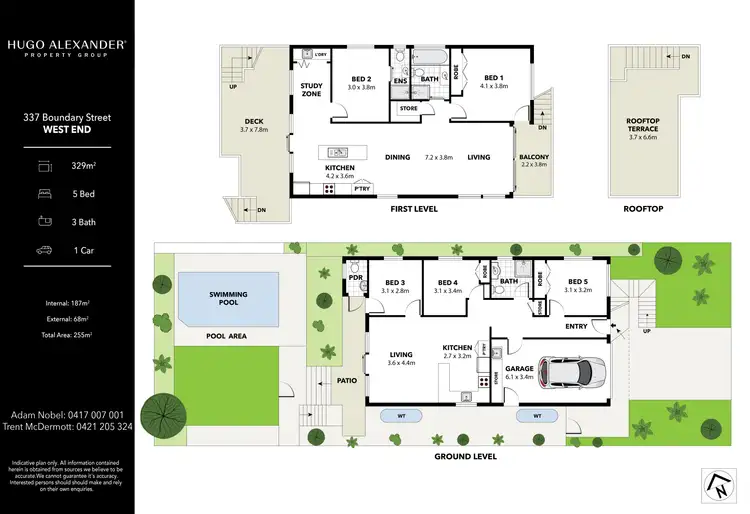 Floorplan of Homely house listing, 337 Boundary Street, West End QLD 4101