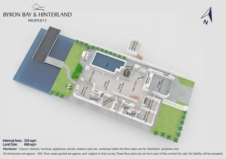 Floorplan of Homely house listing, 12 Nirvana Court, Runaway Bay QLD 4216