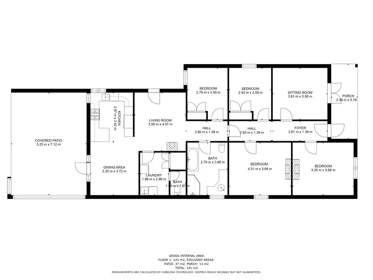 Floorplan of Homely house listing, 40 Varden Street, Piccadilly WA 6430