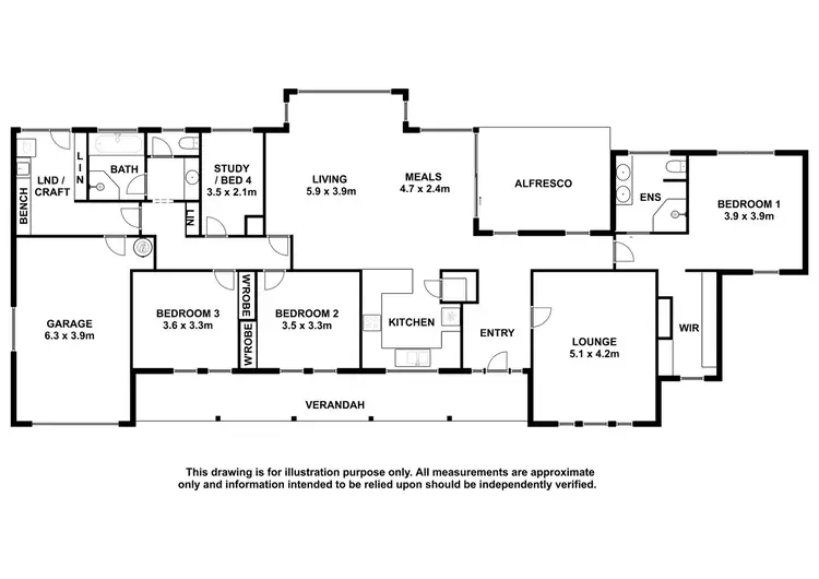 Floorplan of Homely house listing, 56 Admella Drive, Beachport SA 5280