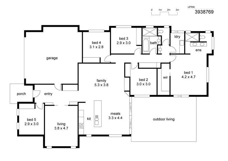Floorplan of Homely house listing, Address available on request