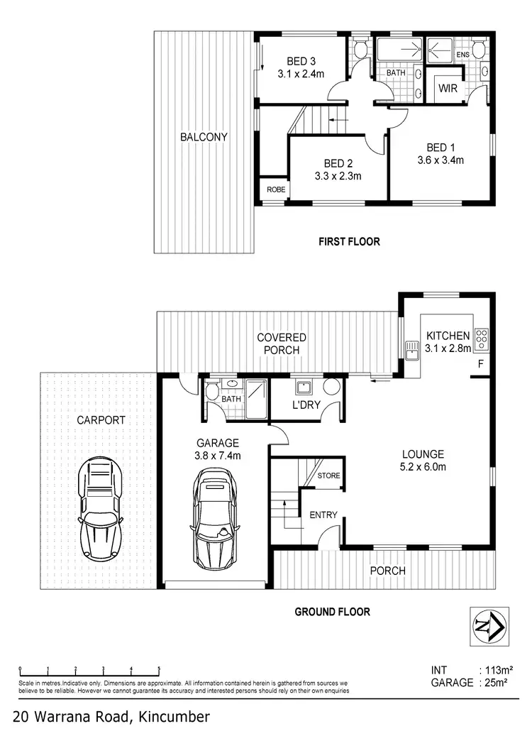 Floorplan of Homely house listing, 20 Warrana Road, Kincumber NSW 2251
