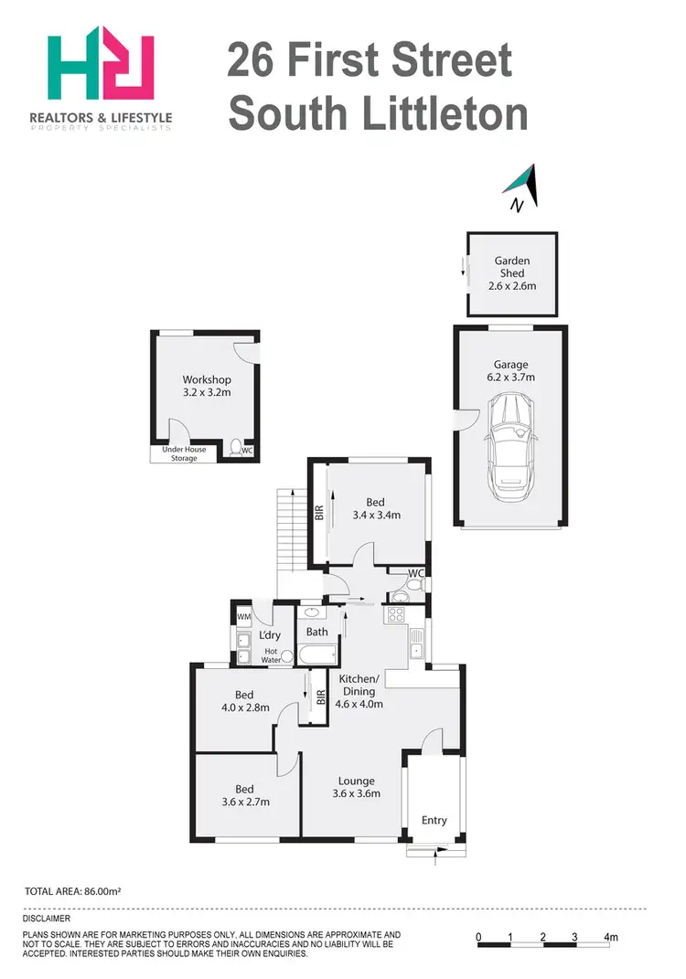 Floorplan of Homely house listing, 26 First Street, Lithgow NSW 2790