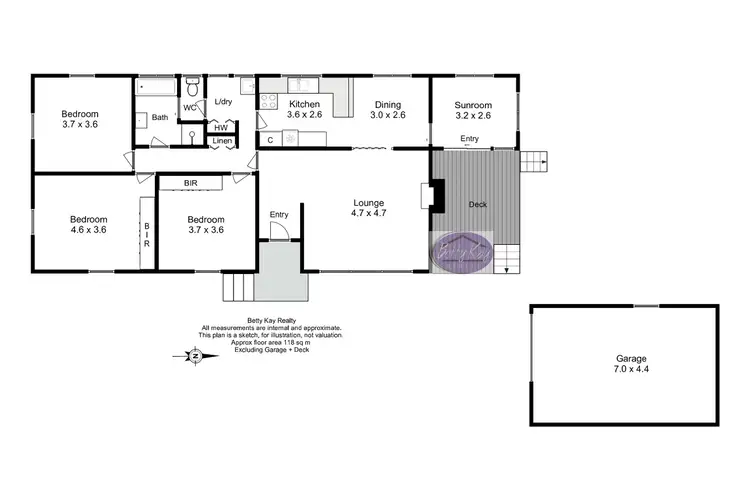 Floorplan of Homely house listing, 96 King Street, Smithton TAS 7330