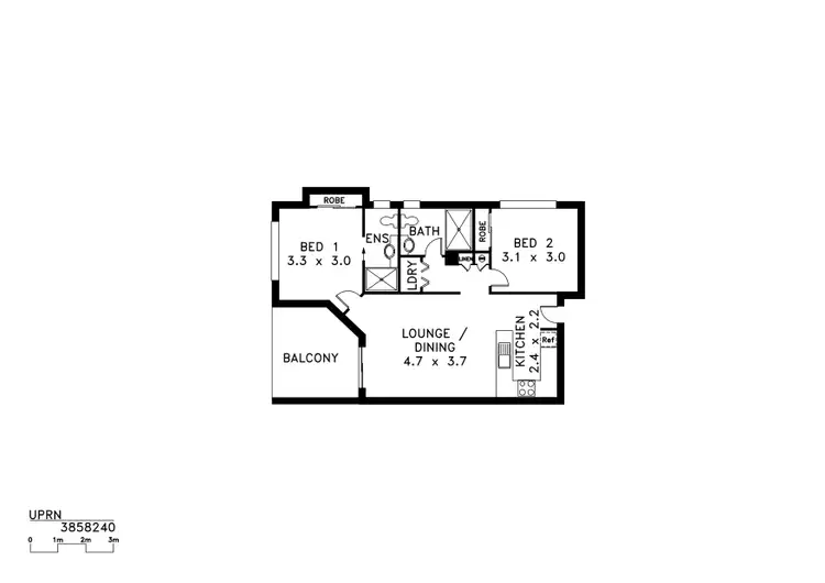 Floorplan of Homely unit listing, Address available on request