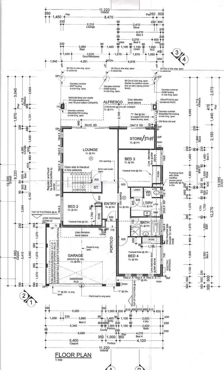 Floorplan of Homely house listing, 36 Seadrift Street, Yanchep WA 6035