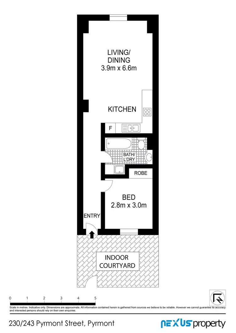 Floorplan of Homely apartment listing, 230/243 Pyrmont St, Pyrmont NSW 2009
