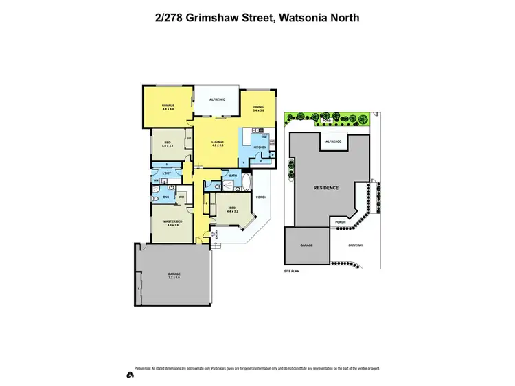 Floorplan of Homely house listing, 2/278 Grimshaw Street, Watsonia VIC 3087