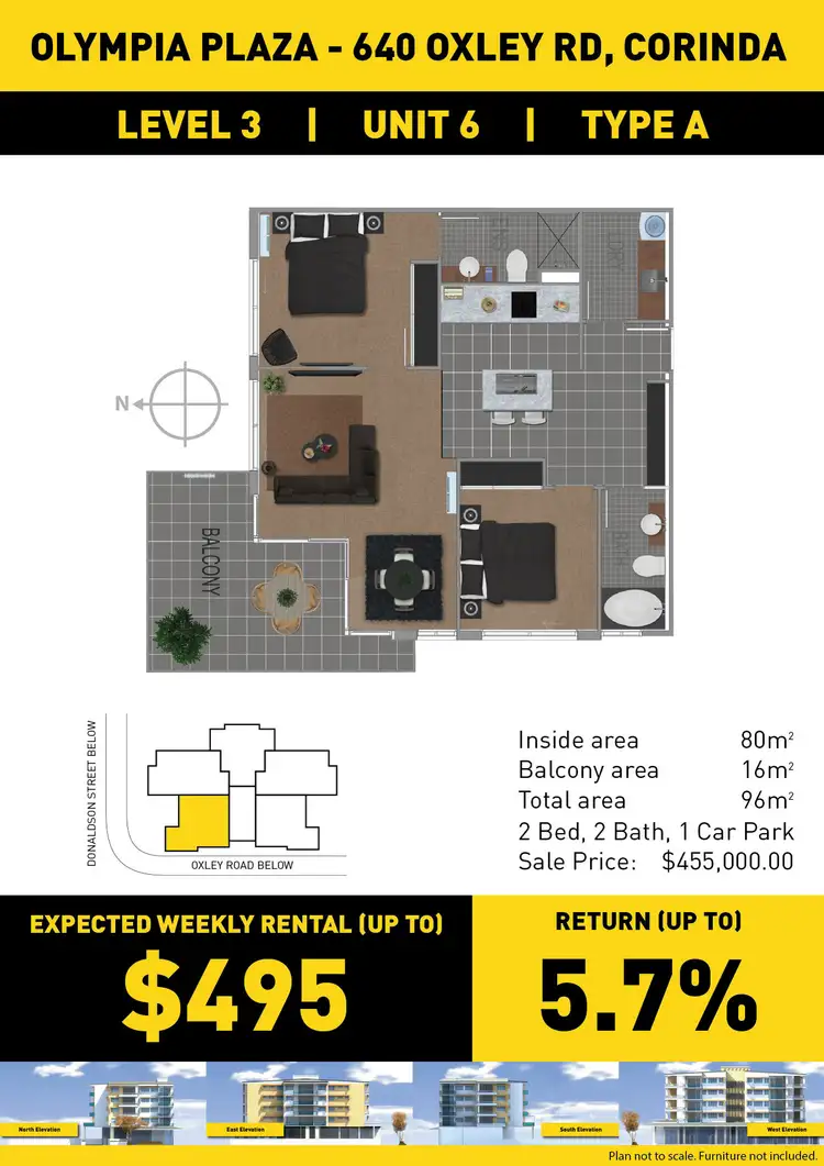 Floorplan of Homely unit listing, 6/640 Oxley Rd, Corinda QLD 4075