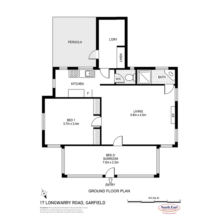 Floorplan of Homely house listing, 17 NarNarGoon-Longwarry Road, Garfield VIC 3814