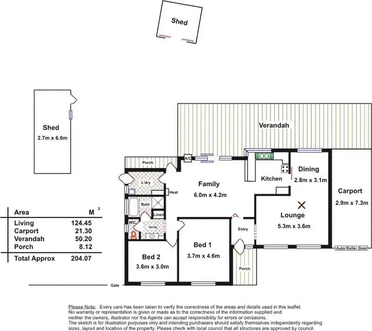 Floorplan of Homely house listing, 14 Graywood Court, North Haven SA 5018
