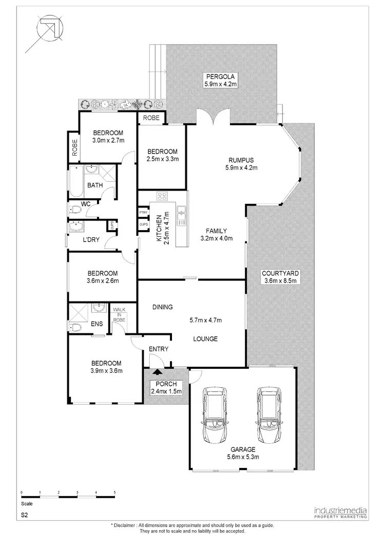 Floorplan of Homely house listing, 10 Ballymena Way, Kellyville NSW 2155