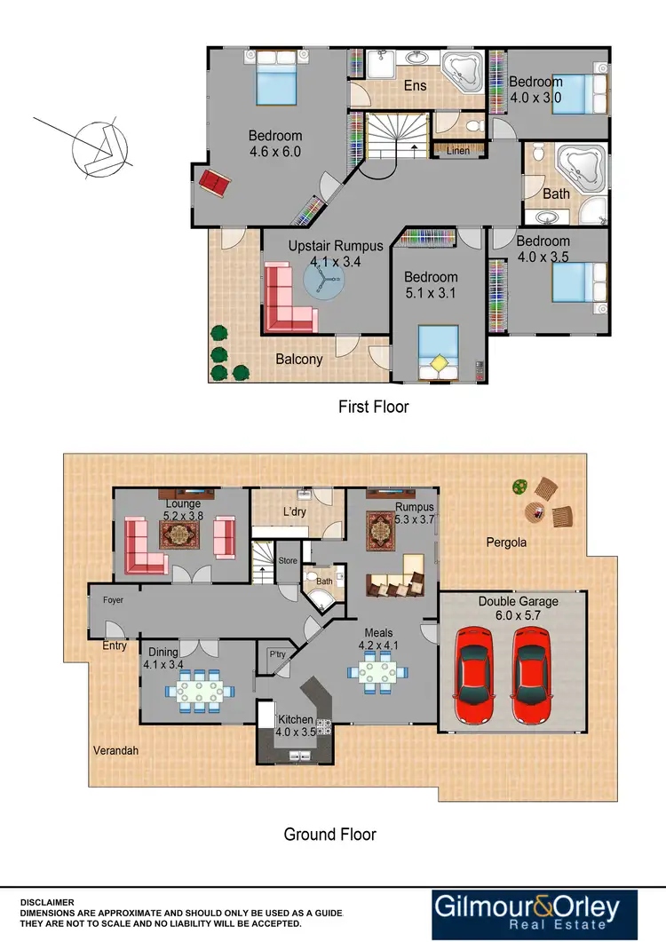 Floorplan of Homely house listing, 20 Cunningham Parade, Kellyville NSW 2155