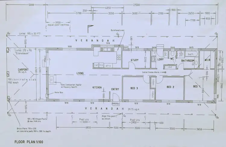Floorplan of Homely house listing, 18 Feeleys Lane, Trentham VIC 3458