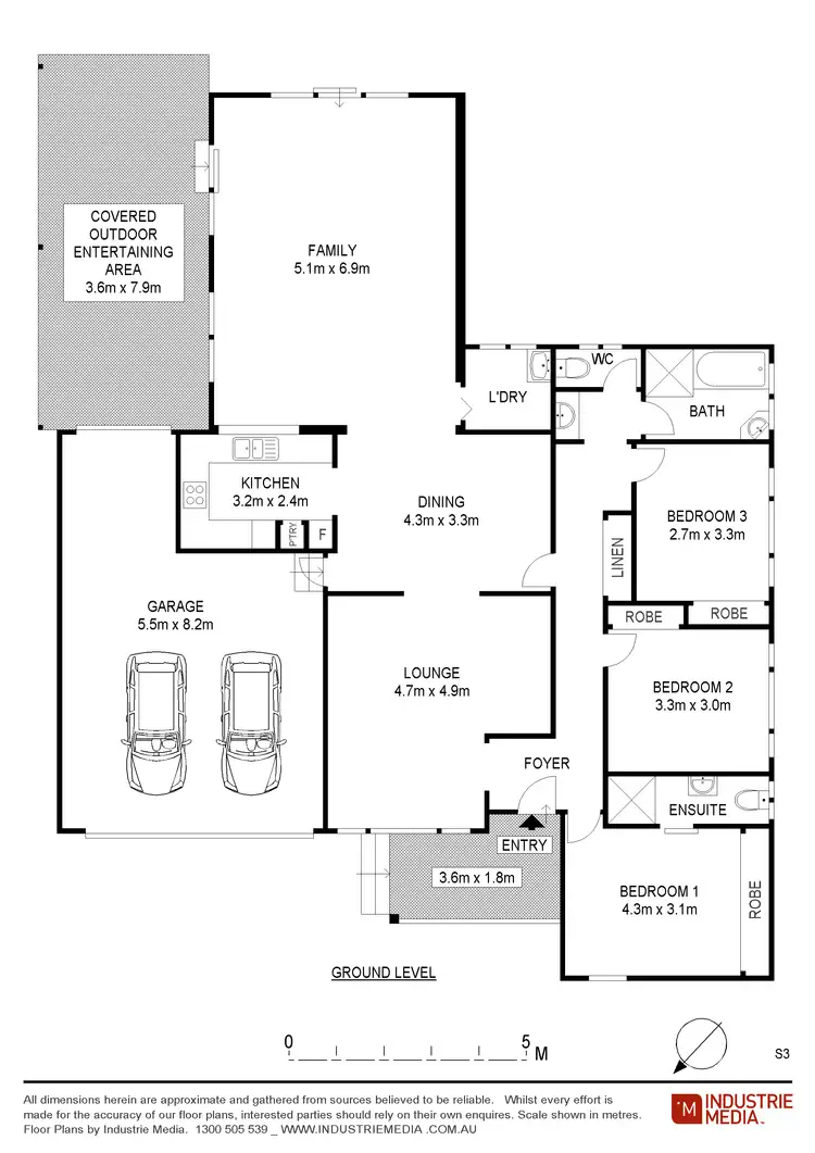 Floorplan of Homely house listing, 3 Womboyne Avenue, Kellyville NSW 2155