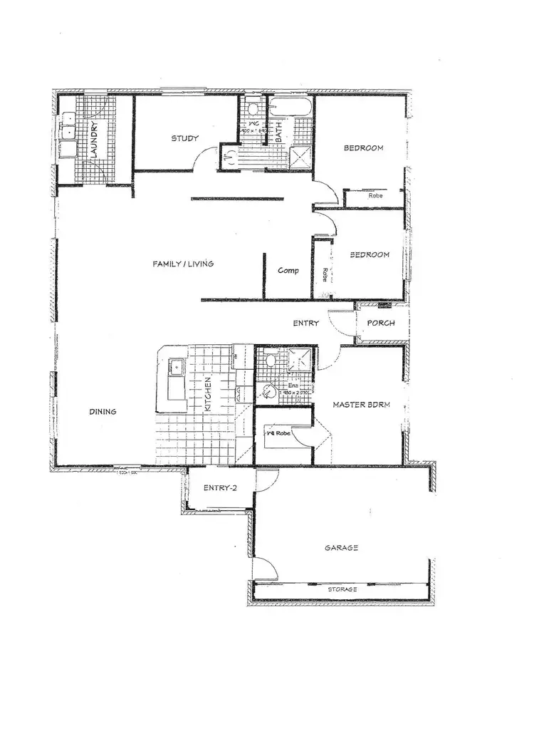 Floorplan of Homely house listing, 2025 Main Neerim Road, Neerim South VIC 3831