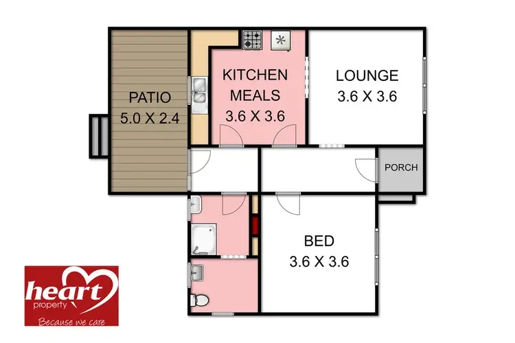 Floorplan of Homely house listing, 14 York Street, Sale VIC 3850