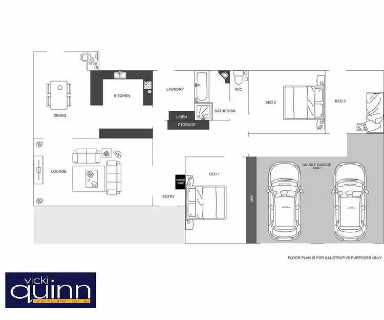Floorplan of Homely house listing, 15 BRIGALOW CRESCENT, Mount Gambier SA 5290