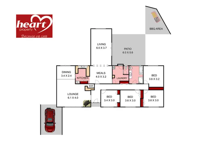 Floorplan of Homely house listing, 13 Hickeys Road, Wurruk VIC 3850