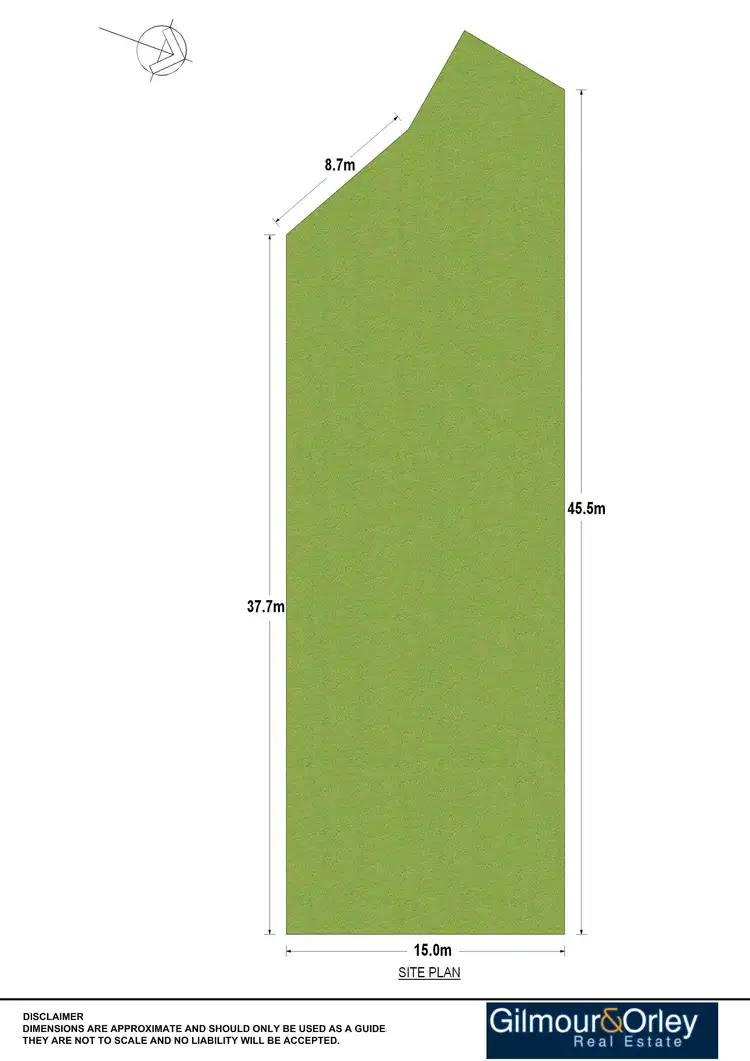 Floorplan of Homely land listing, 104 James Mileham Drive, Kellyville NSW 2155