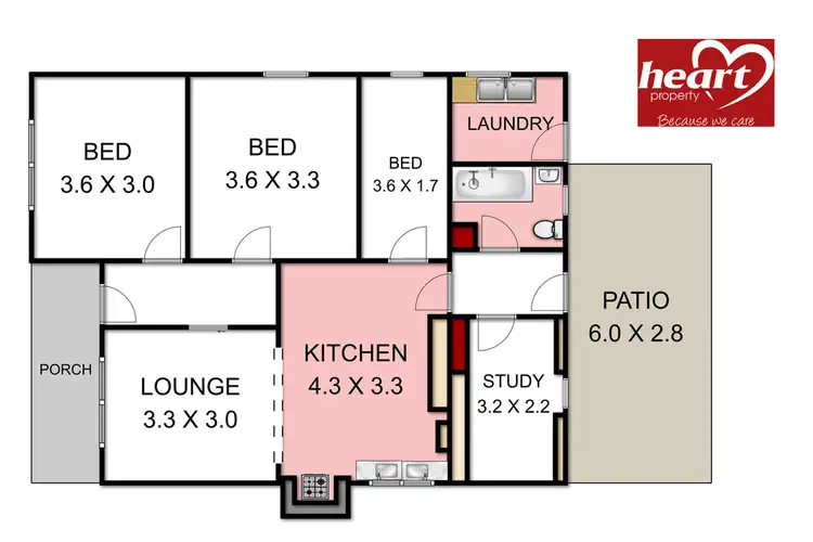 Floorplan of Homely house listing, 26 Valentine Crescent, Sale VIC 3850