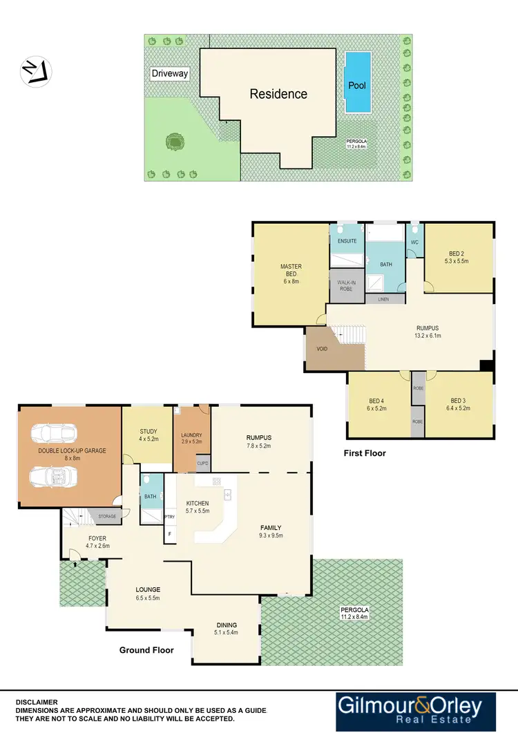 Floorplan of Homely house listing, 10 Dunbar Place, Kellyville NSW 2155